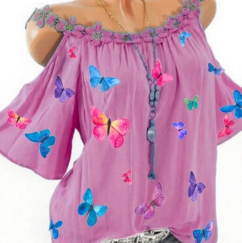 Off shoulder shirt